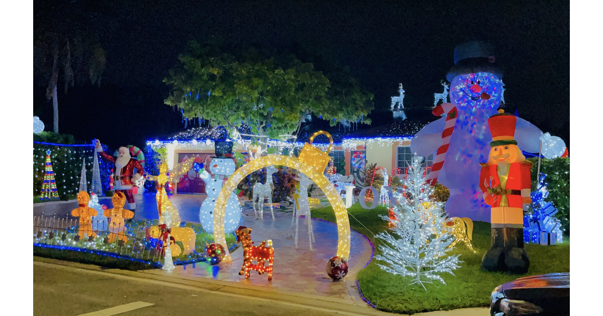 Winners Announced in Best Holiday Lights Contest in Coral Springs