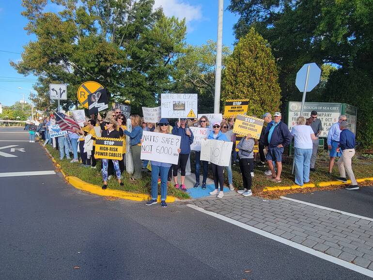 Sea Girt Protests