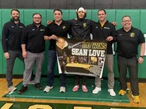 Carousel image 438b18ccef838546f785 sean love 100th win cr pway schools