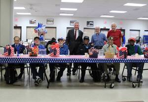 Carousel image f2b6b752cdd94e0f80eb senior center veterans day lunch 2 cr twp
