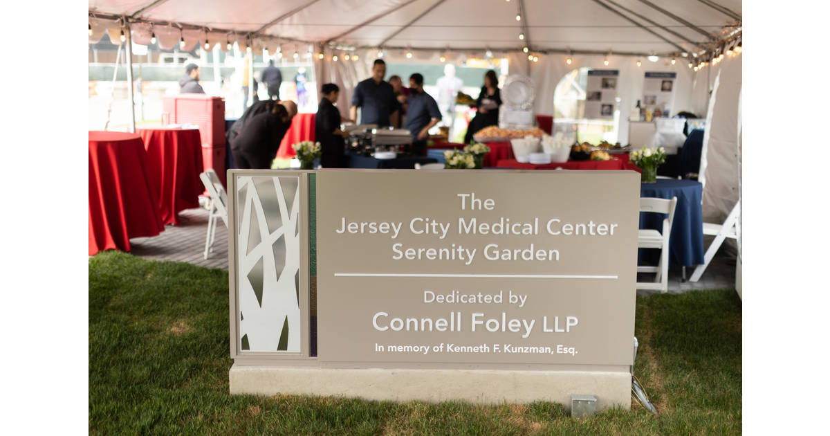 Jersey City Medical Center Dedicates Serenity Garden and StainedGlass