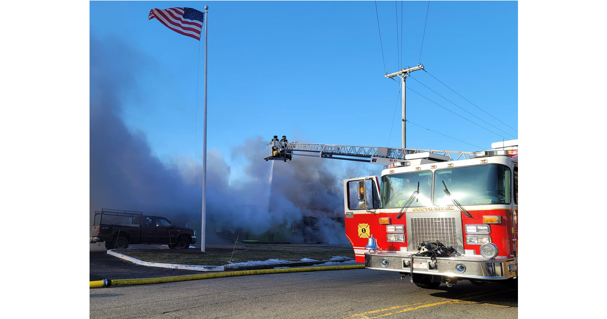 Sayreville Firefighters Put Out Blaze in SubFreezing Temperatures