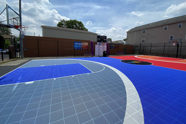 Shaq House Basketball Court Shaq House Basketball Court