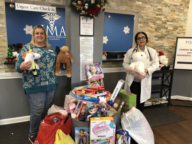IMA Offices Support Middletown Helps Its Own, Donate Over