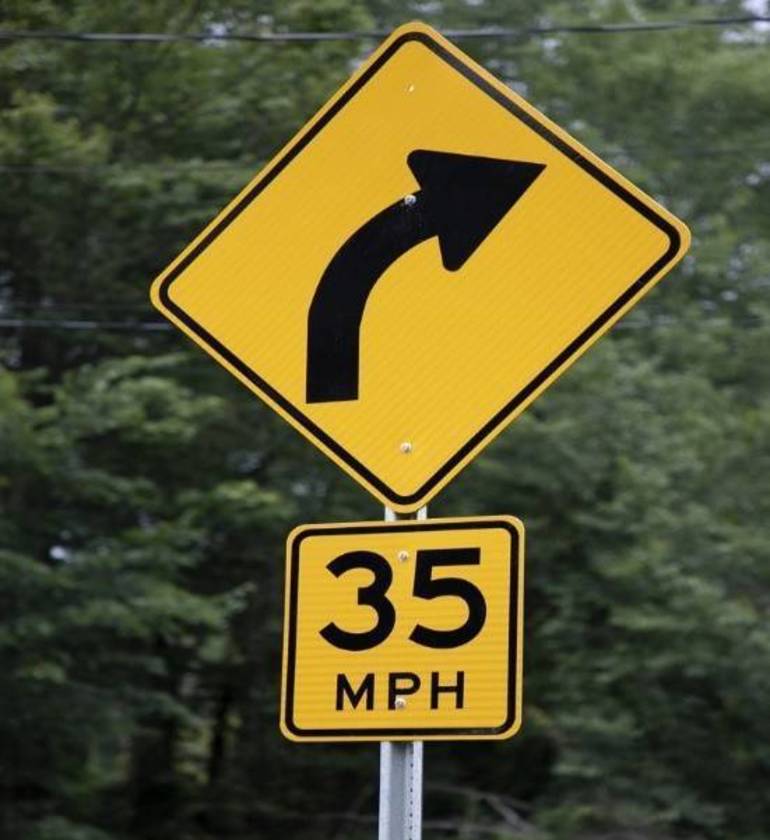COUNTY TO BEGIN COMPREHENSIVE UPGRADE TO ROAD CURVE WARNING SIGNS | TAPinto
