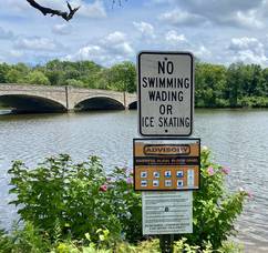 Carousel image 873e768b1b5173abae48 sign cropped by carnegie lake boathouse 