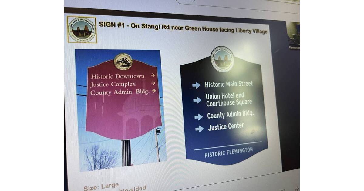Flemington Community Partnership Introduces New Signage for Businesses ...
