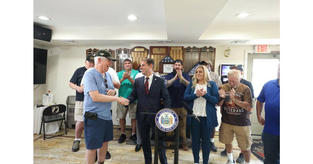 Slater Secures 75,000 Grant Towards VFW Post In Mahopac Halston
