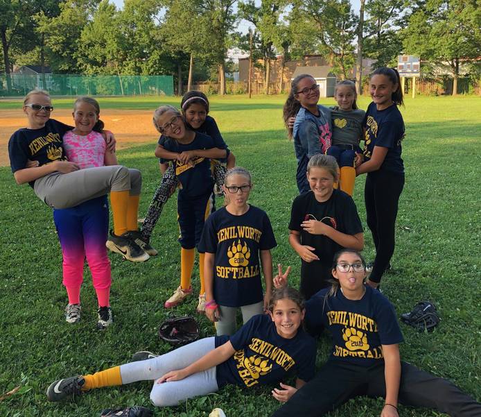 Kenilworth Girls 12U Softball Championship Game Today TAPinto