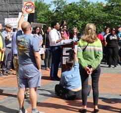 Carousel image dbeba6 protest ucks ounty heriff s ffice
