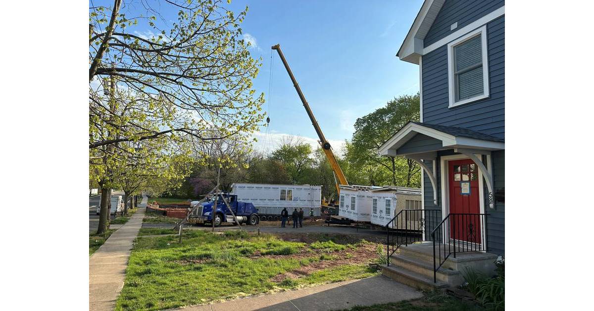 Somerville Prefab Home Replaces Residence Destroyed by Ida Explosion