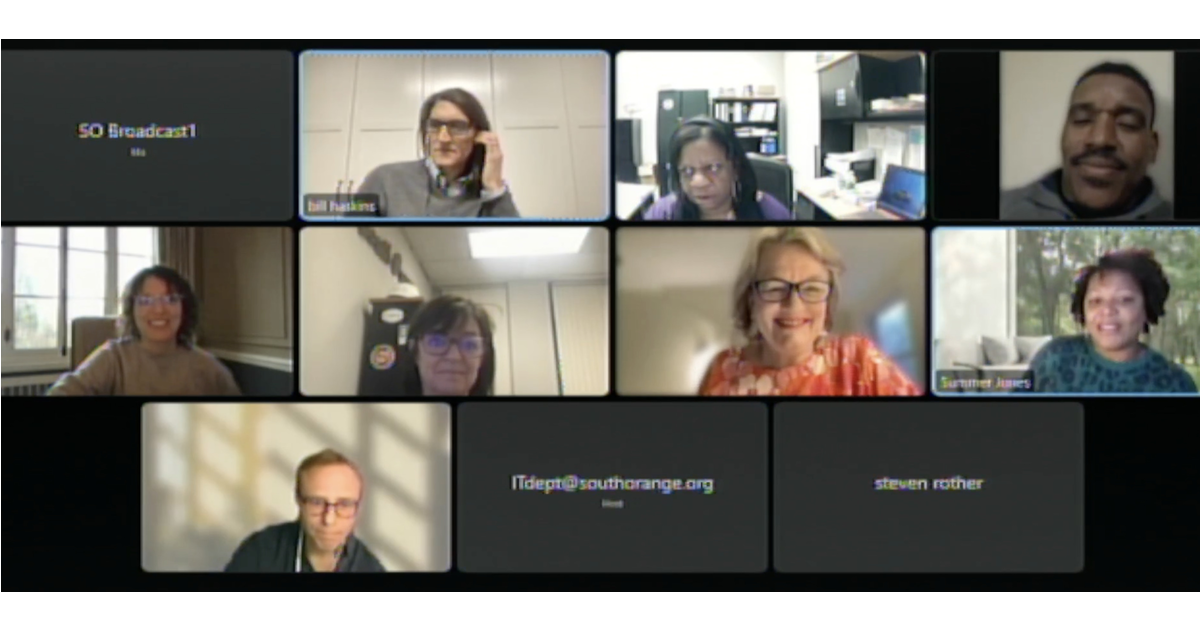 South Orange Board of Trustees Meeting Revised New Business Checklist