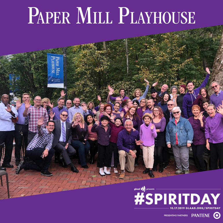 Paper Mill Celebrates Spirit Day 2019 Tapinto Glaad Spirit Day 2022