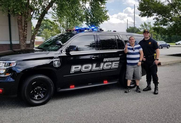 Spotswood Police Department Goes Extra Mile For Massachusetts Man TAPinto