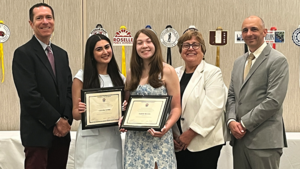 Carousel image 78d10f99e70b02bd23da suriani and mirenda  scotch plains fanwood hs salutatorian and valedictorian 1