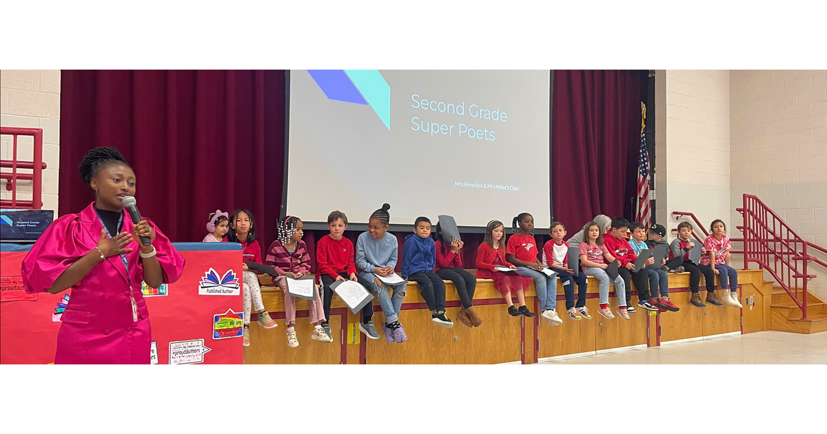 Scotch Plains Deputy Mayor Visits "Super Poets" at School One Scotch