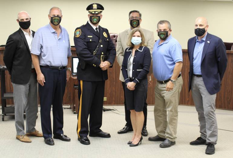 Dennis Capriglione Sworn in as Chief of West Caldwell Police Department