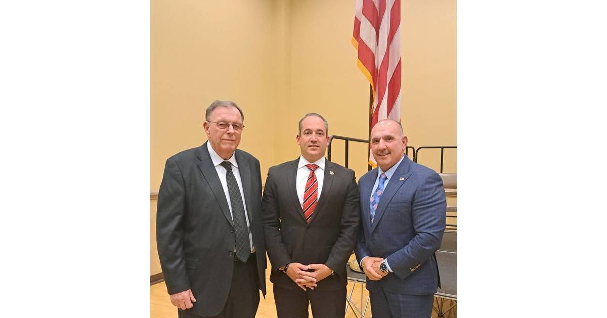 Livio Cioffi Sworn in as Roseland’s Police Director West Essex, NJ