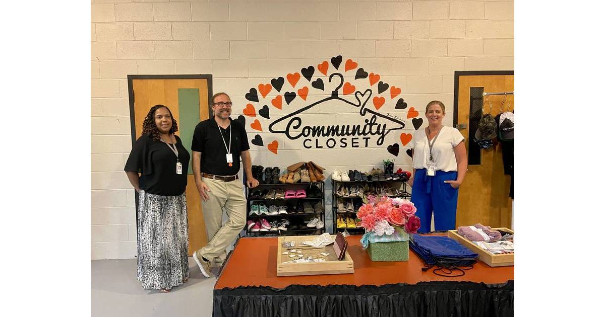 Grice Middle School Staff Launch Closet' to Support Hamilton