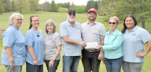 Carousel image cef73967eb2d58c3d3f3 the joshua project receives donation from the cobleskill golf and country club photo