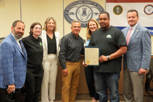Carousel image 5a4d65597bb08d0850e0 township honors the recreation department at the scotch plains council meeting of july 15  2025. dsc02078