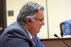 Carousel image ac4ab187c2e1170b58bb township manager al mirabella announces his retirement at the scotch plains council meeting of july 15  2025. dsc02064