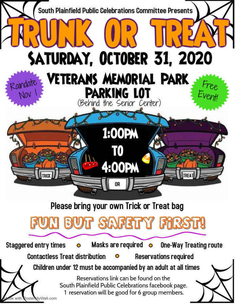 Plainfield Trick Or Treat Hours 2025