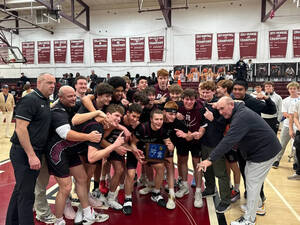 Carousel image 811e87db2c58509b7363 troy with team 2025   sectional winners 