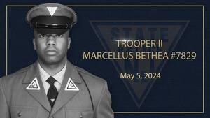 Carousel image 8611b254c6b1329305aa trooper ii marcellus e. bethea nj state police one year anniversary
