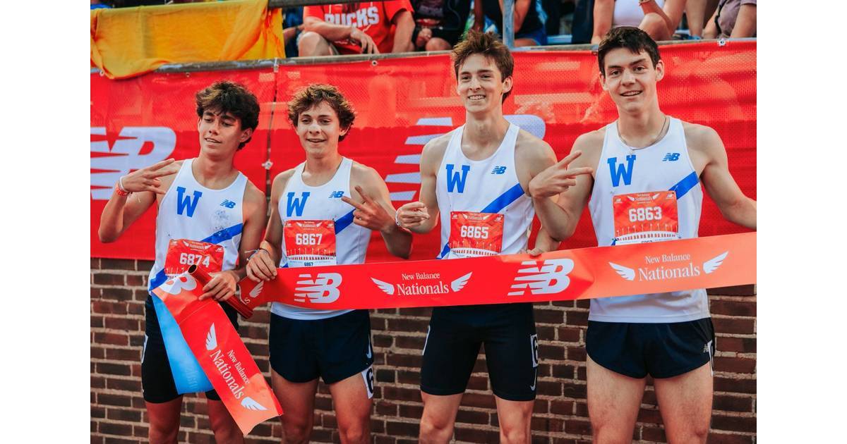 Westfield Boys Track Makes History at Outdoor Nationals Westfield, NJ