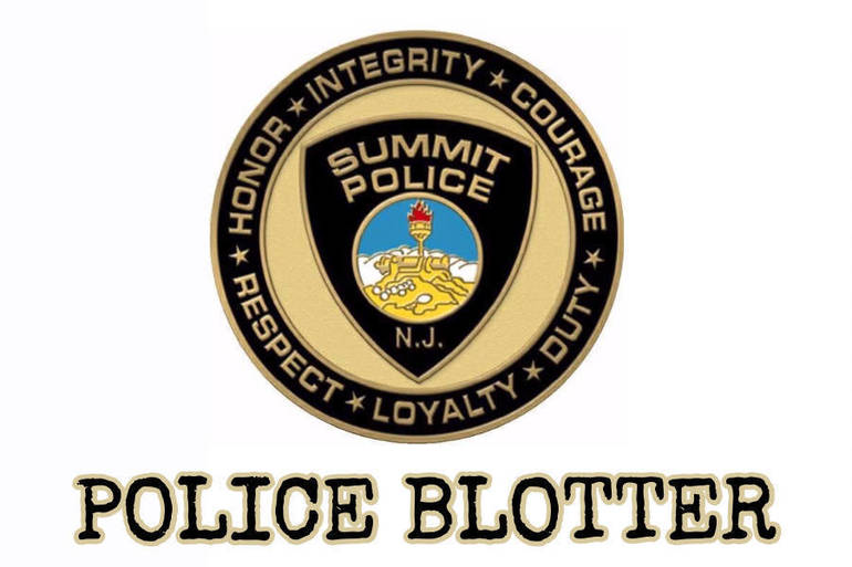 Summit Police Blotter TAPinto