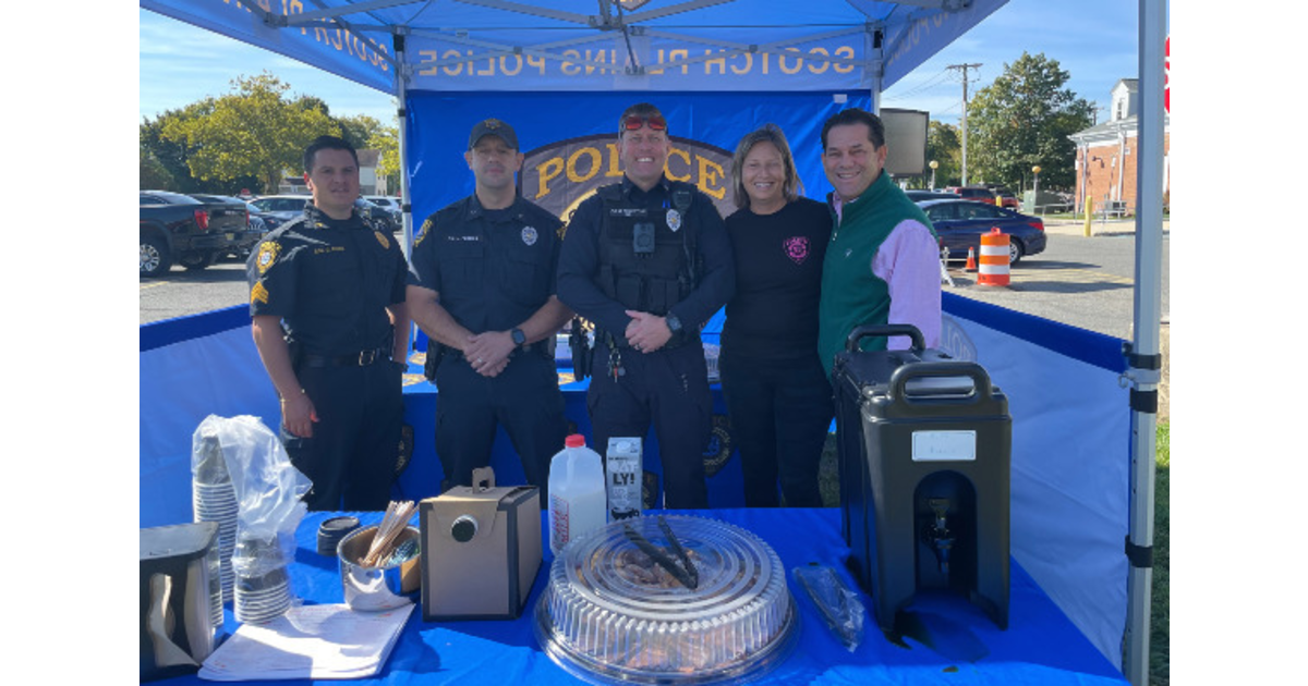 Scotch Plains Police Host Annual "Coffee with a Cop" Event Scotch