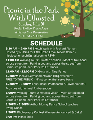 Passaic County To Hold Picnic To Celebrate The Passaic County Park System