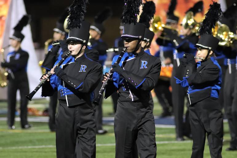 Randolph High School Hosts Under the Stars Marching Band Competition