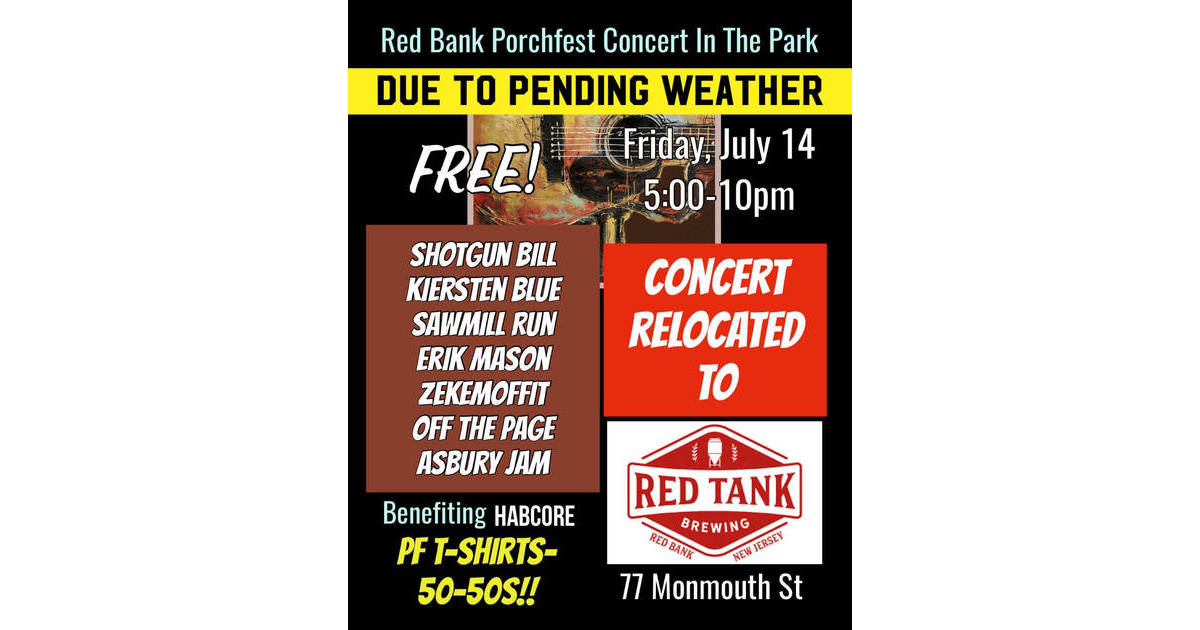 NEW VENUE! Red Bank Based HABcore Kicks Off 2023 Porchfest With Local