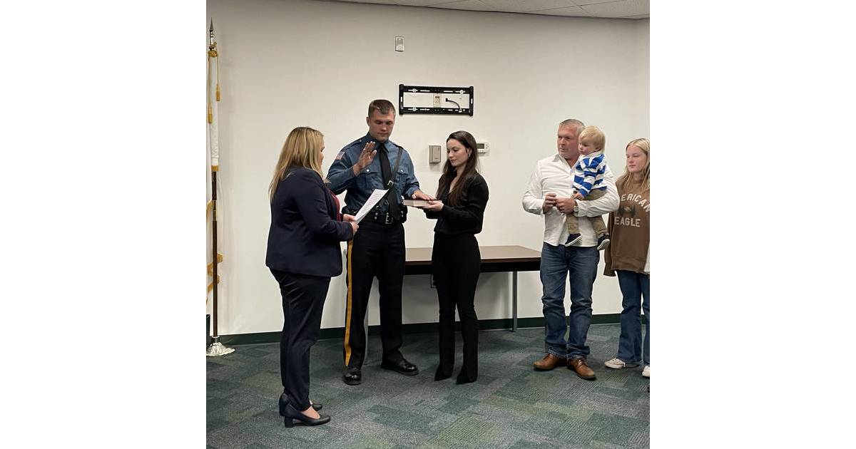 Newton Police Department Adds New Officer to its Ranks Newton NJ