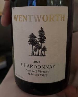 Carousel image 116b3f040d2ecbd5c234 wentworth 2024 nash mill vineyard chardonnay