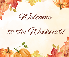 Carousel image bee78d9fefc1a8418912 welcome to the weekend fall via canva