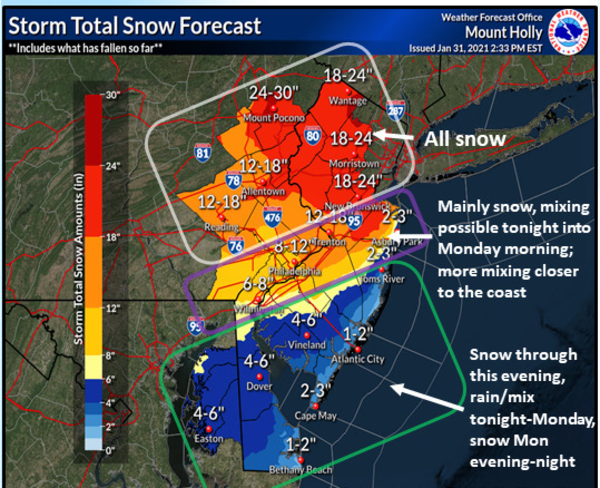 Belmar Lake Como Weather Update Snow Turns To Wintry Mix With Strong Belmar Lake Como Weather Update Snow Turns To Wintry Mix With Strong