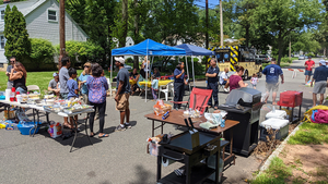 Shady Lane block party in Fanwood.