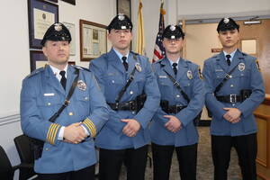 Carousel image a527cbfa27b2ee2e3dd2 wood ridge chief o donnell with three new officers
