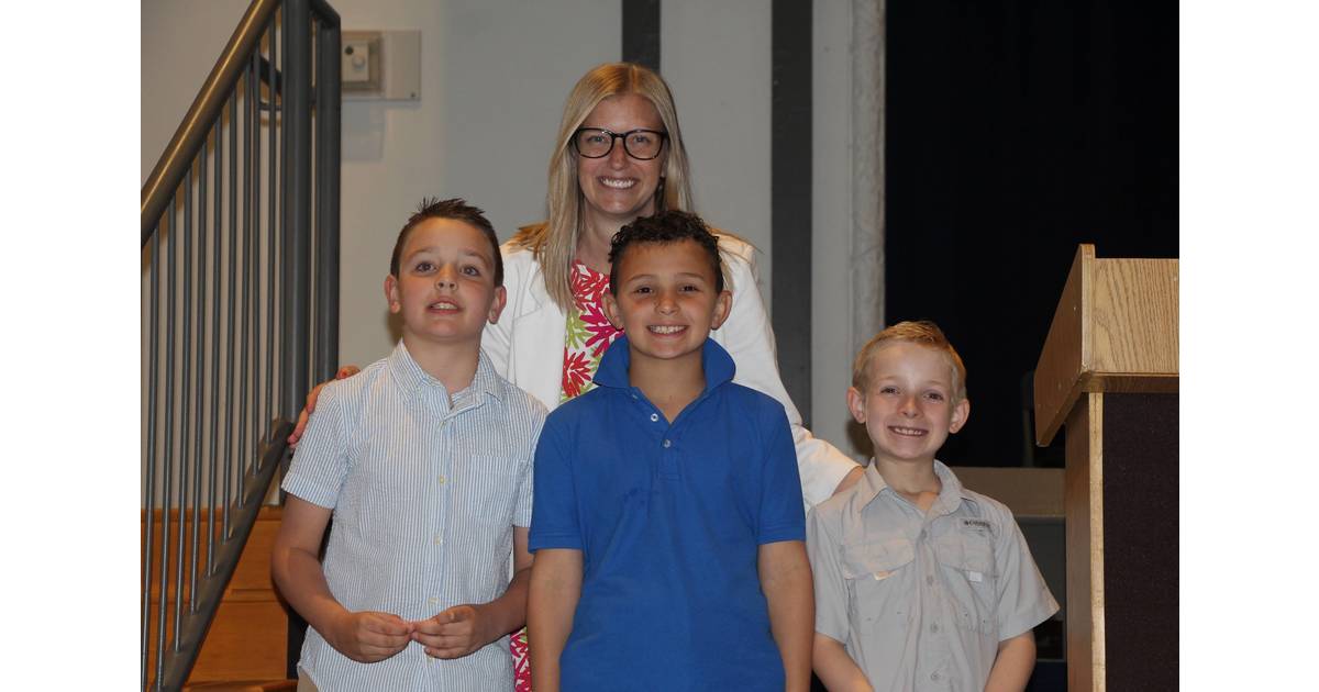 WoodRidge BOE Honors the April Students of the Month Hasbrouck