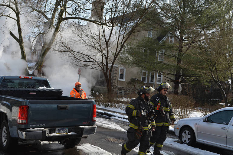 Smoke Investigation In Wynnewood Narberth's Newest Fire Engine First