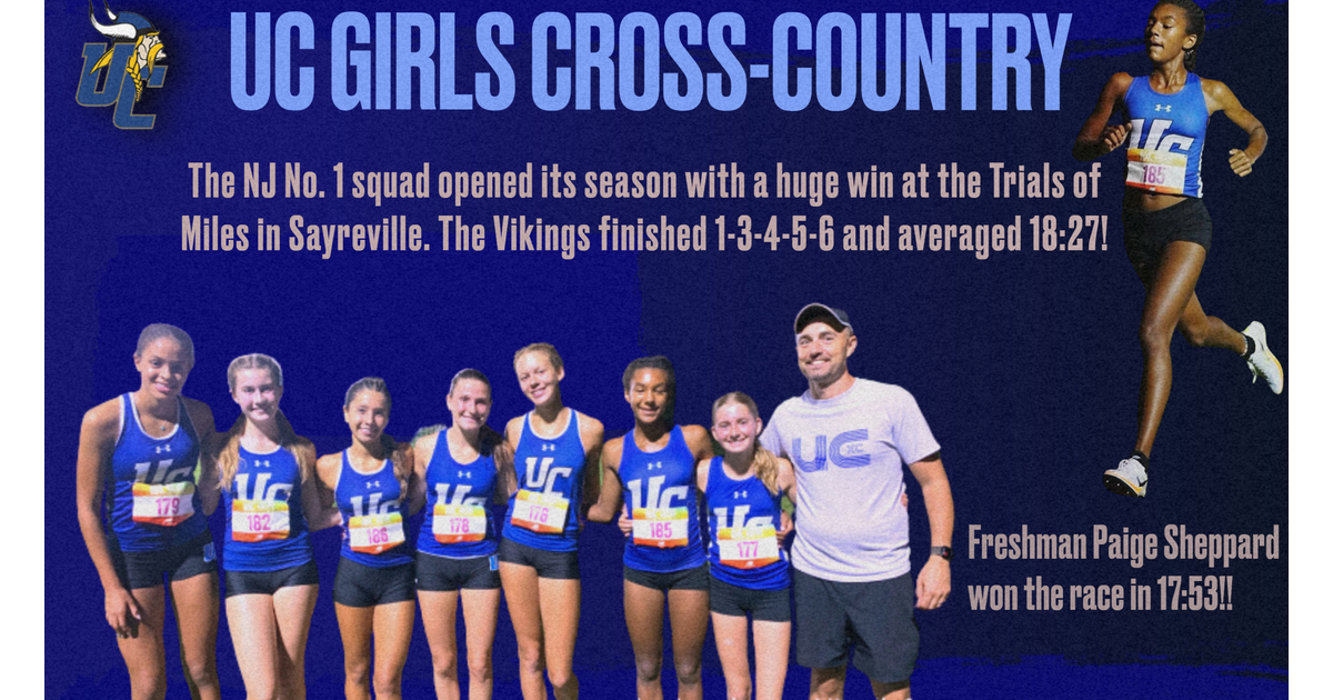 The Union Catholic Girls CrossCountry Team Opens Season With Red Hot