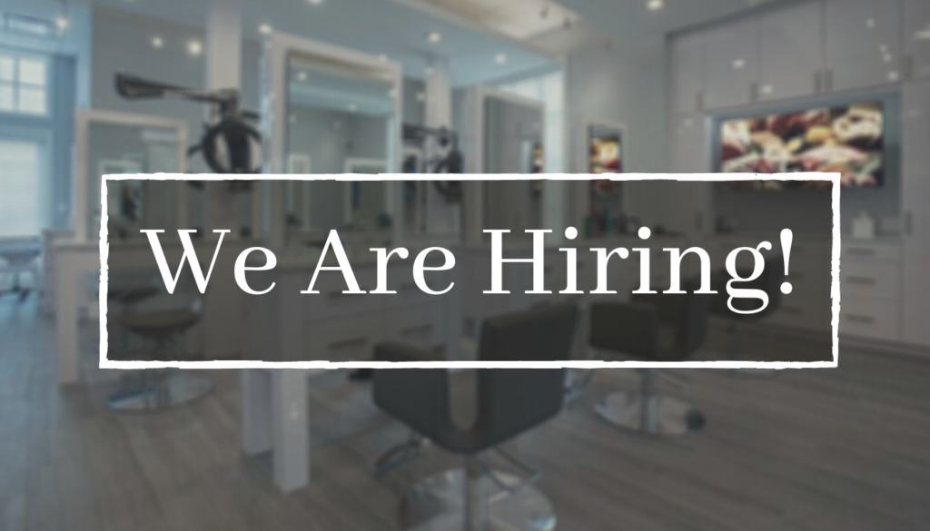 Hair Stylist Assistants Needed at GLAZE Salon