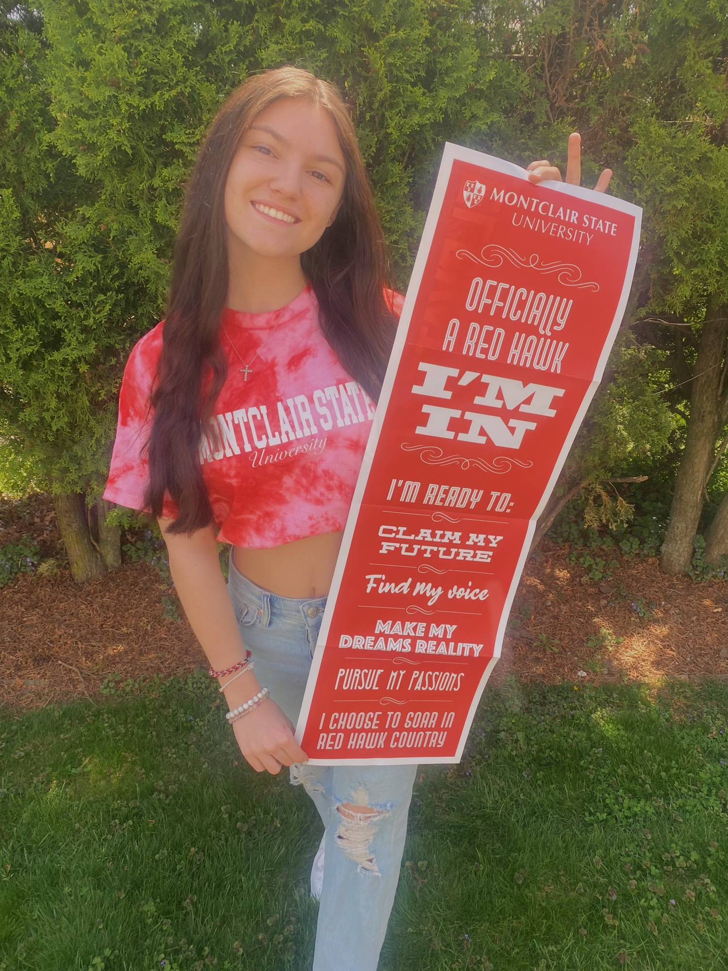 Nutley High School Class of 2022's Nikki Cocuzza is off to Montclair State University in the Fall