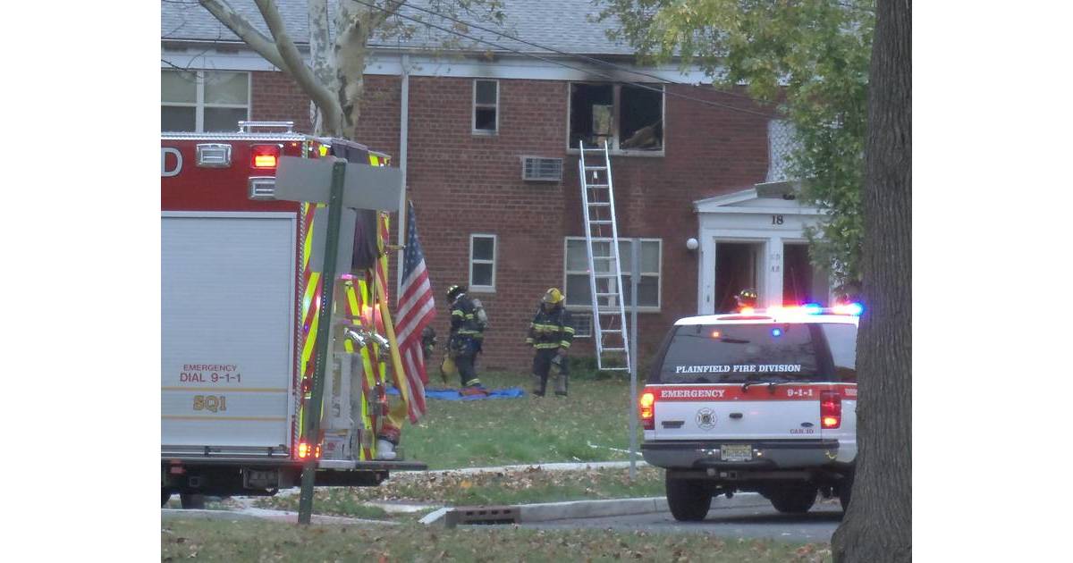 Plainfield Fire in Leland Gardens Apartment Wednesday Afternoon
