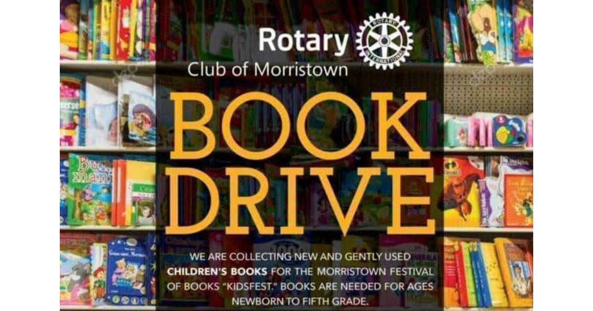 Morristown Rotary Collecting Books to Be Distributed During Morristown