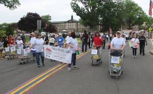 Nutley Memorial Day Parade, Nutley Parade, Nutley NJ, Franklin Reformed Church, Nutley Family Service Bureau, Nutley Food Pantry, Carts of Caring 