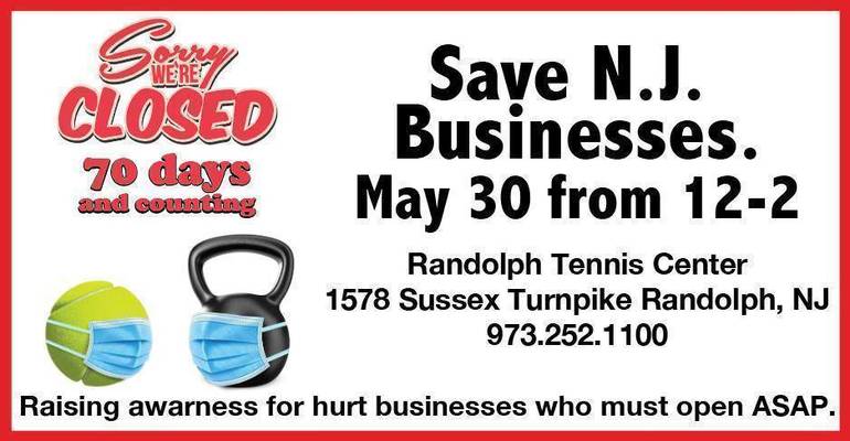 May 30 Rally To Save Nj Businesses To Be Held At Randolph Tennis Center Tapinto